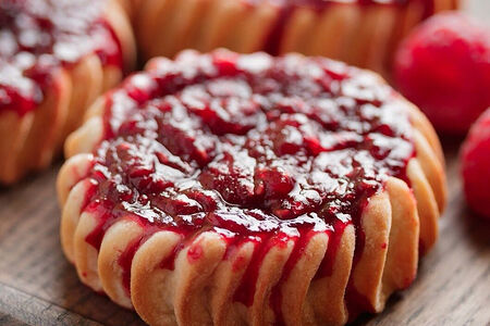 Перепечки с вишней 16 шт