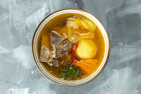 Шурпа с говядиной