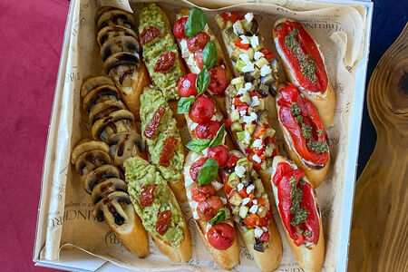 Сет Брускетты гриль, L