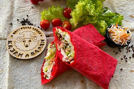 Шаурма куриная Сальса с халапеньо