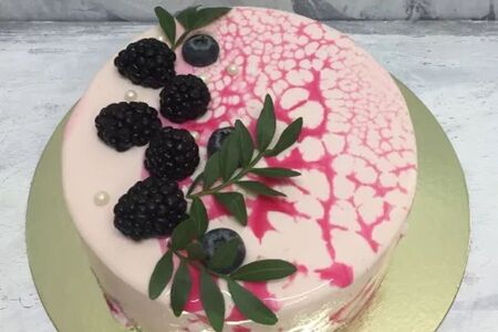 Торт Малина-лайм