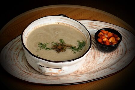 Крем суп из шампиньонов