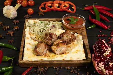 Шашлык из говяжьей вырезки