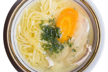 Шурпа куриная с лапшой