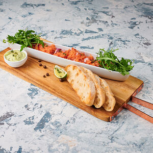 Севиче из лосося