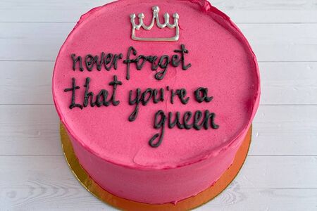 Бенто-торт Queen №124