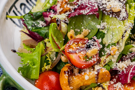 Теплый салат