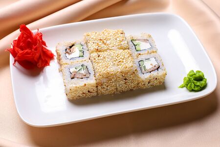 Ролл Сливочный угорь