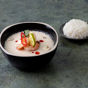 Том кха с креветками