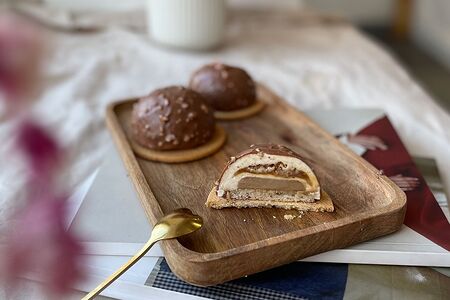 Фундук - ирис - кофе