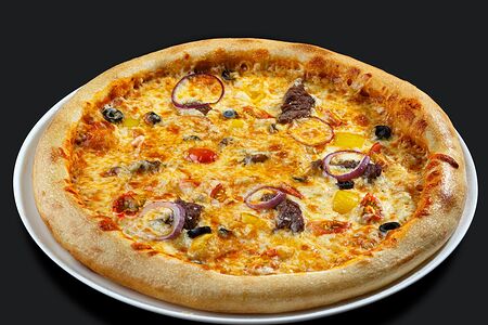 Пицца с телятиной