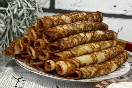 Блинчики с печенью куриной