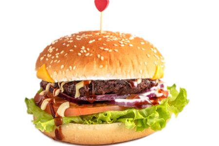 Большой чизбургер