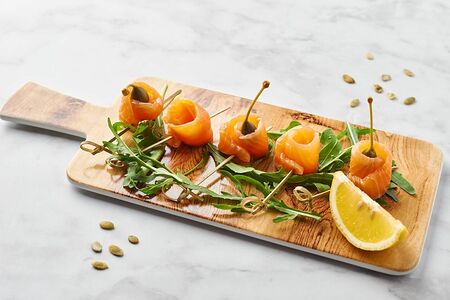 Лосось домашнего посола