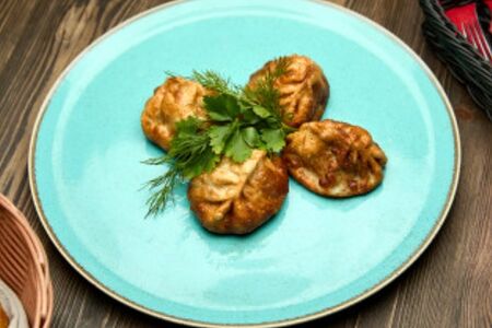 Манты жареные