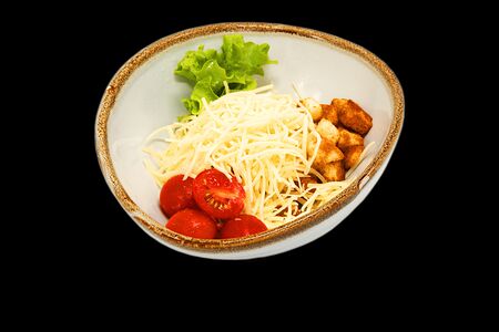 Салат Цезарь с курицей