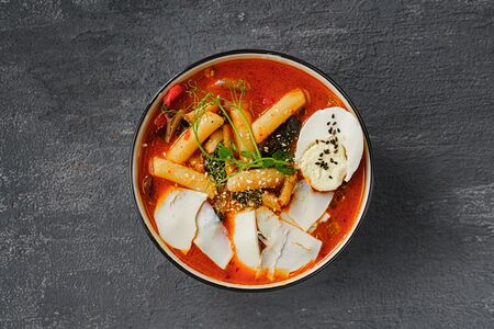 Токпокки с сыром