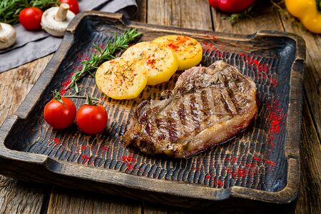 Стейк по-хански