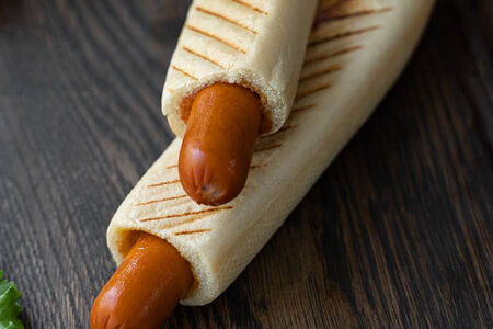 Французский хот-дог с курицей