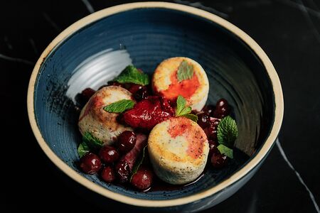 Запеченные сырники с маком