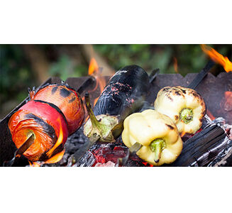 Овощное ассорти на мангале