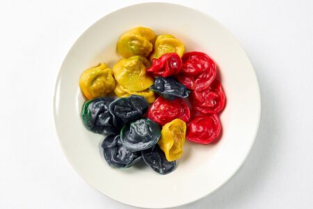 Пельмени детские цветные