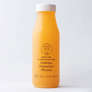 Микс Имбирь, апельсин, яблоко