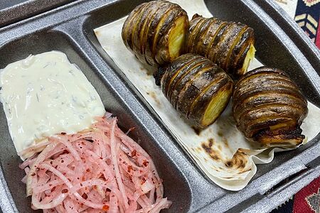 Картошка на углях