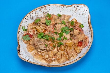 Курица в сливочном соусе