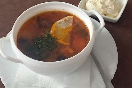 Солянка мясная