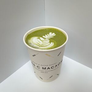 Матча латте на кокосовом