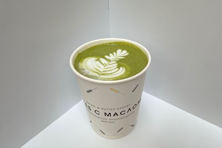 Матча латте на кокосовом