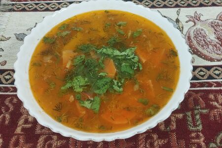 Суп чечевица