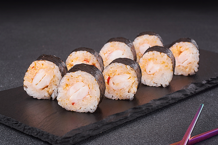 Ролл Острый с тигровой креветкой