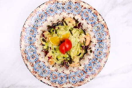 Тальятелле с креветками