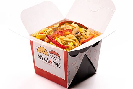 Лапша с овощами