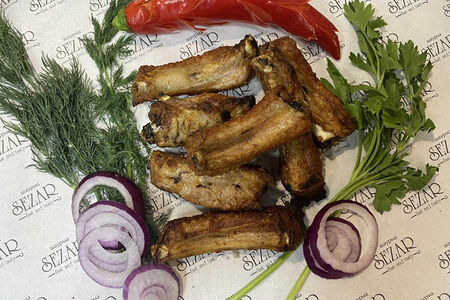 Шашлык из свиных ребер