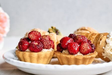 Тарталетка с фруктами