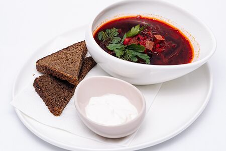 Борщ с говядиной