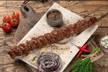 Люля-кебаб из говядины