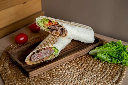 Шаурма с говядиной