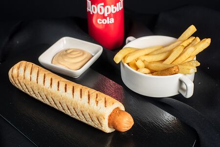 Комбо с френч-догом со свининой