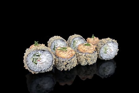 Лосось темпура спайси