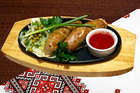 Кырнэцеи молдавские из свинины и говядины