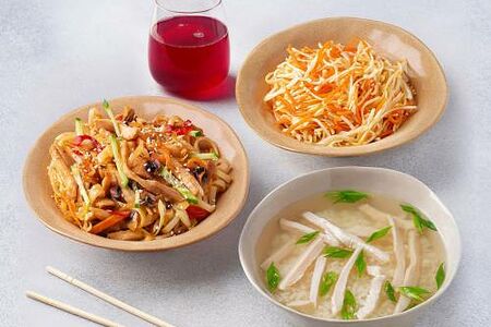 Бизнес-ланч Классика с морсом