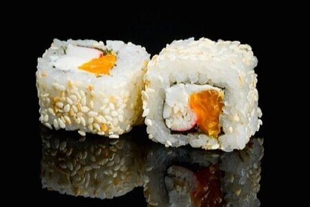 Ролл Такуановый краб