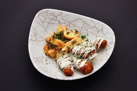 Фиш & Чипс из палтуса