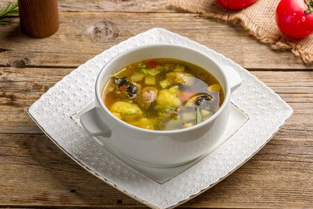 Суп овощной