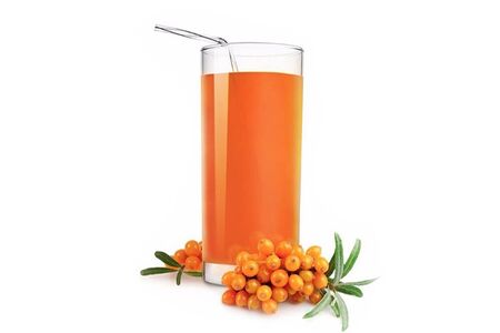 Морс облепиховый собственного производства