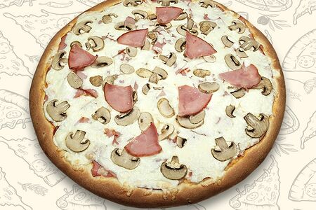 Пицца Ветчина-грибы